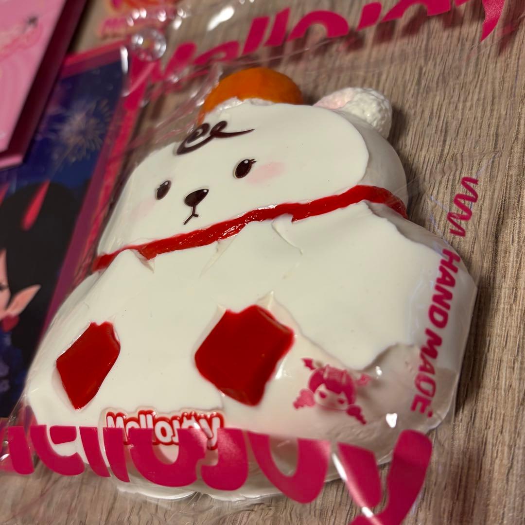 メロジョイ 新年チーム 鏡餅熊 スクイーズ - メルカリ