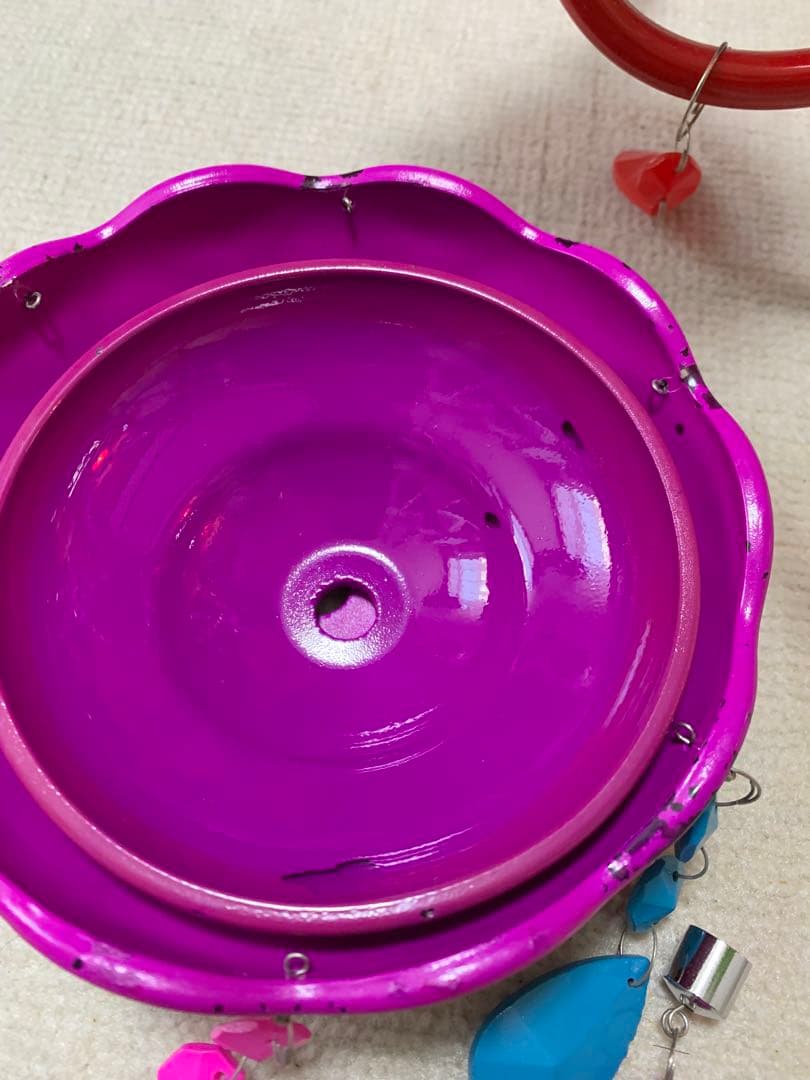 カラフルフラワーデザインシャンデリア