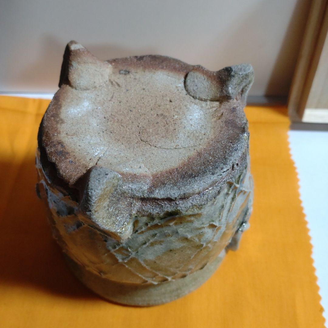 人間国宝 『濱田庄司』作 灰釉香炉 - メルカリ