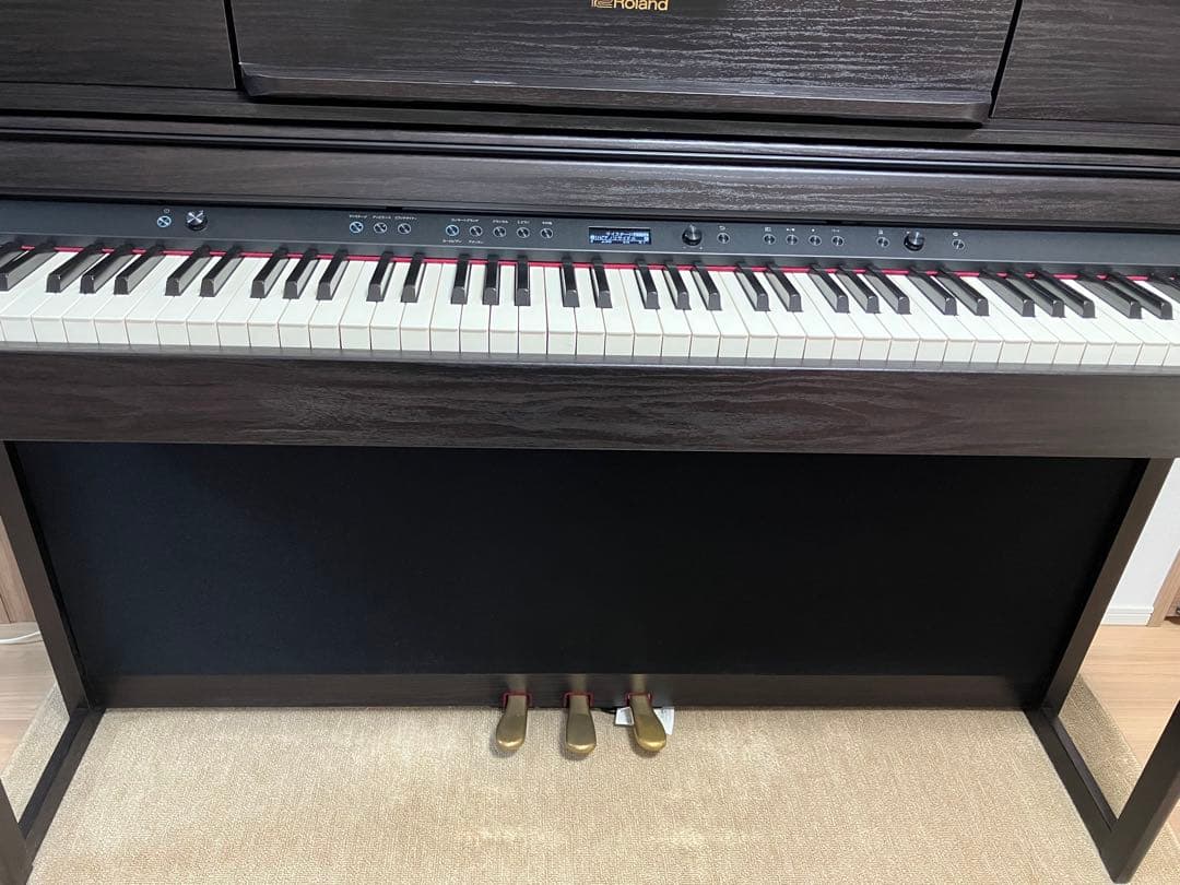 ローランド 電子ピアノ LX705-DR ダークローズウッド調 21年製　美品
