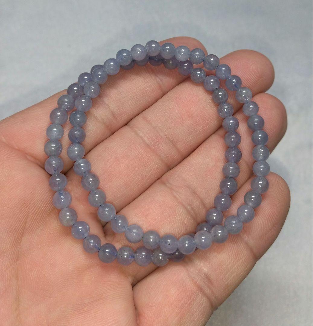 【良質,超小粒】ライトカラータンザナイト《２本セット》５㎜