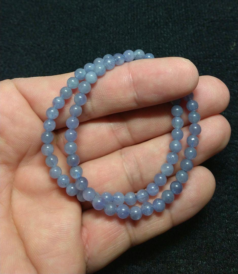 【良質,超小粒】ライトカラータンザナイト《２本セット》５㎜