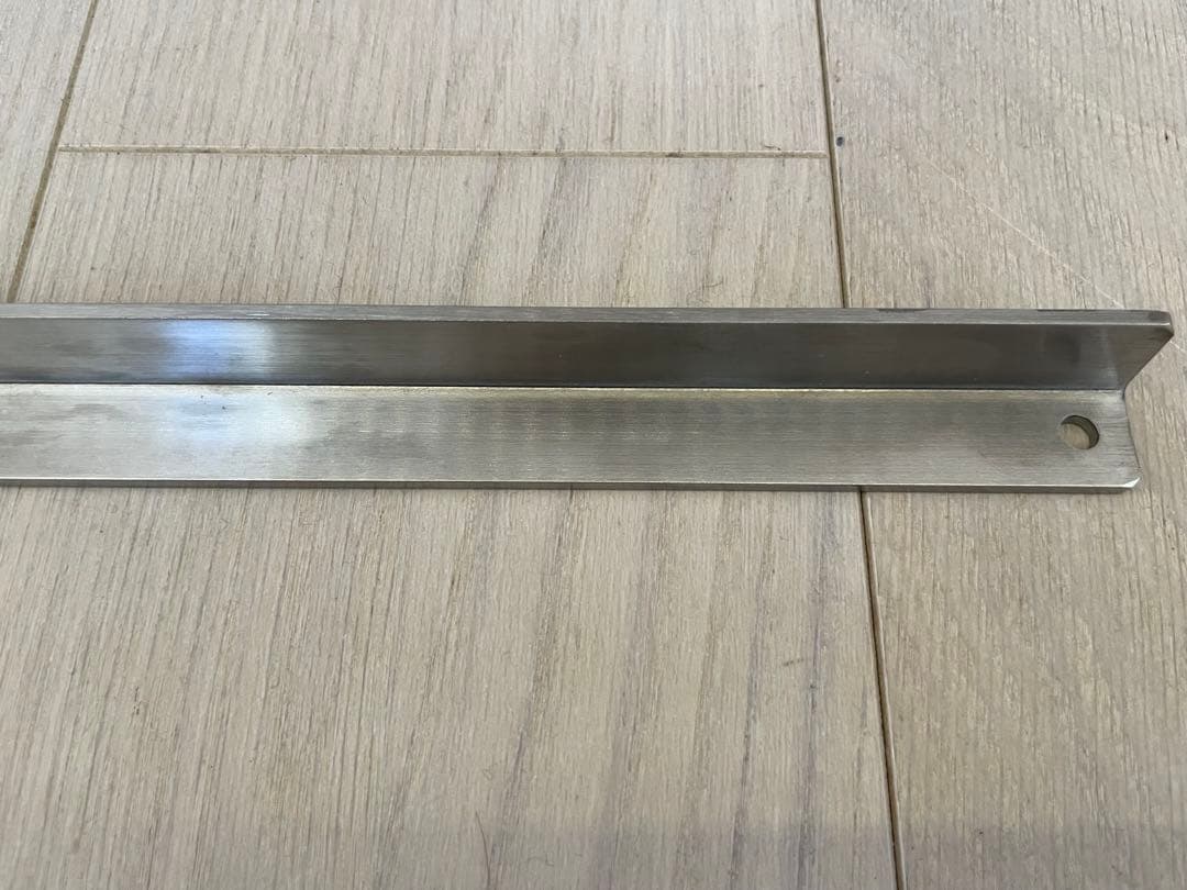 「最高級ステンレス」ブラックデザイン　合舎用　エッジスタンド取り付けバー