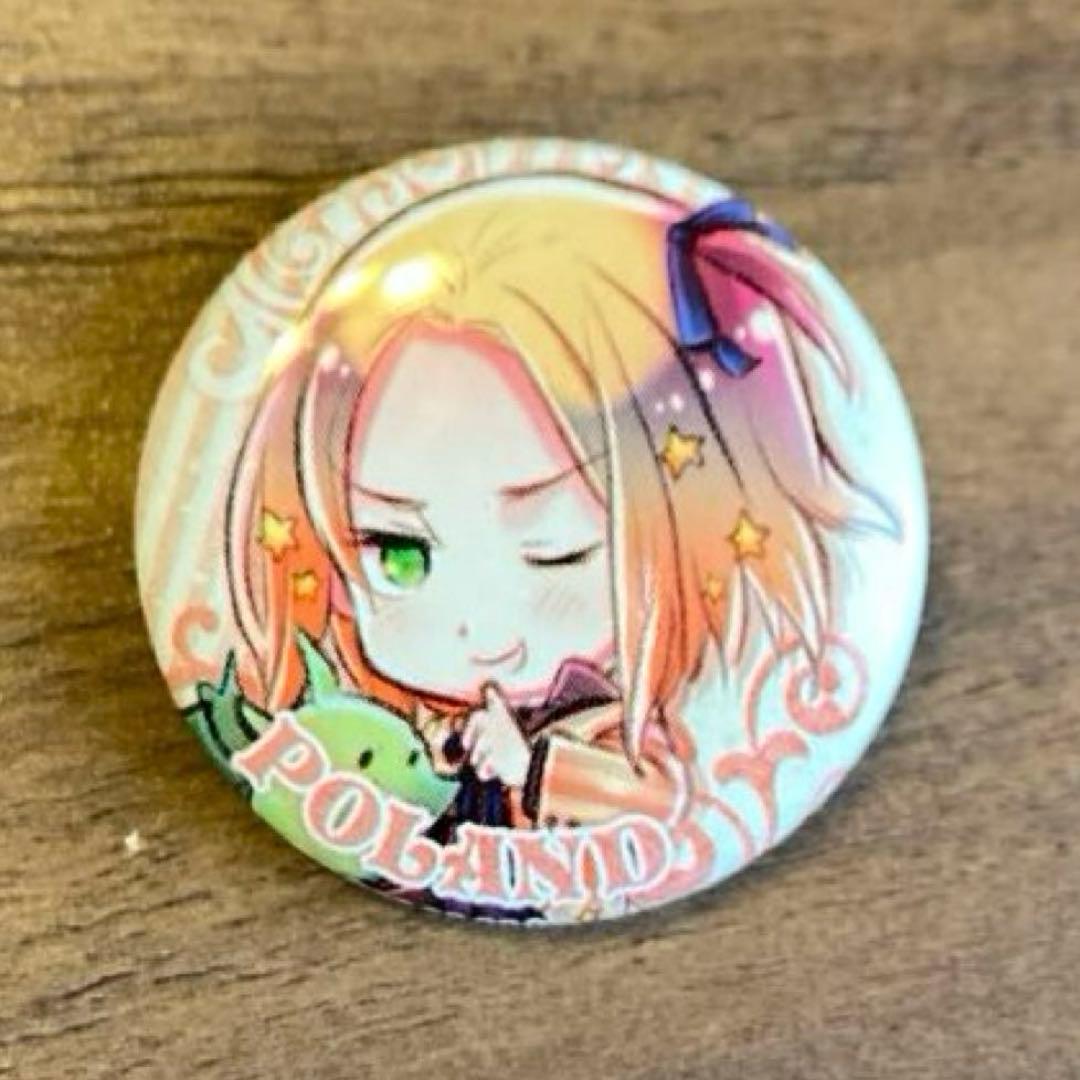 ヘタリア ポーランド ミニ缶バッジ - メルカリ