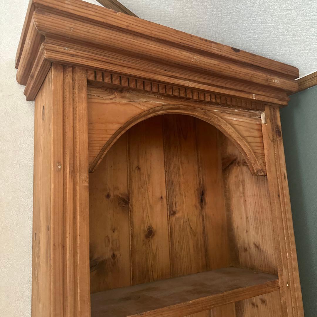 【bonjourさま専用出品】88歳祖母の家、木製アンティーク 棚　クラシック