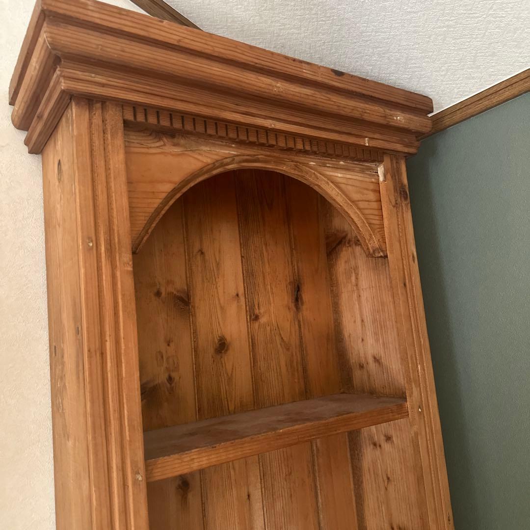 【bonjourさま専用出品】88歳祖母の家、木製アンティーク 棚　クラシック
