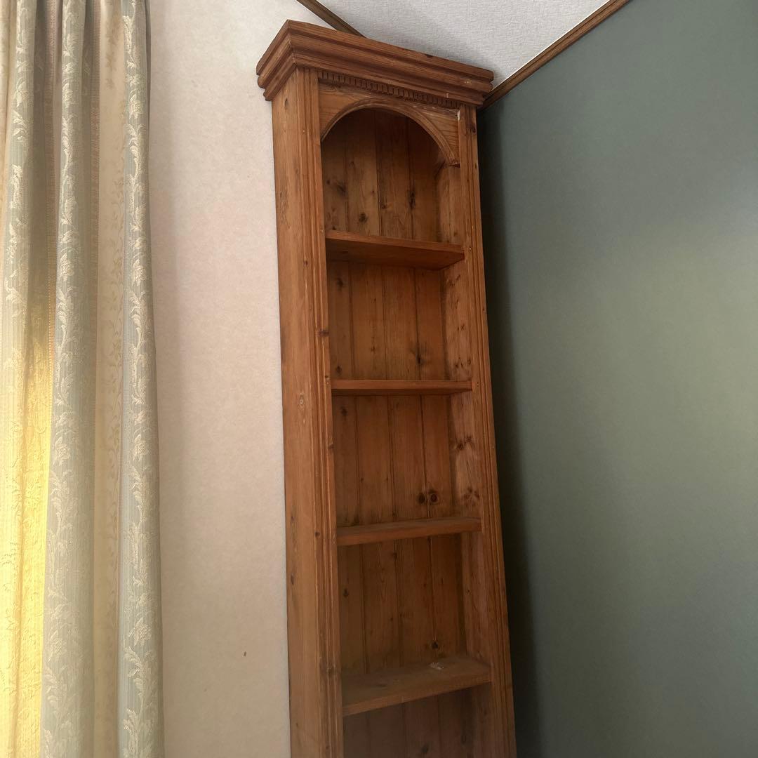 【bonjourさま専用出品】88歳祖母の家、木製アンティーク 棚　クラシック