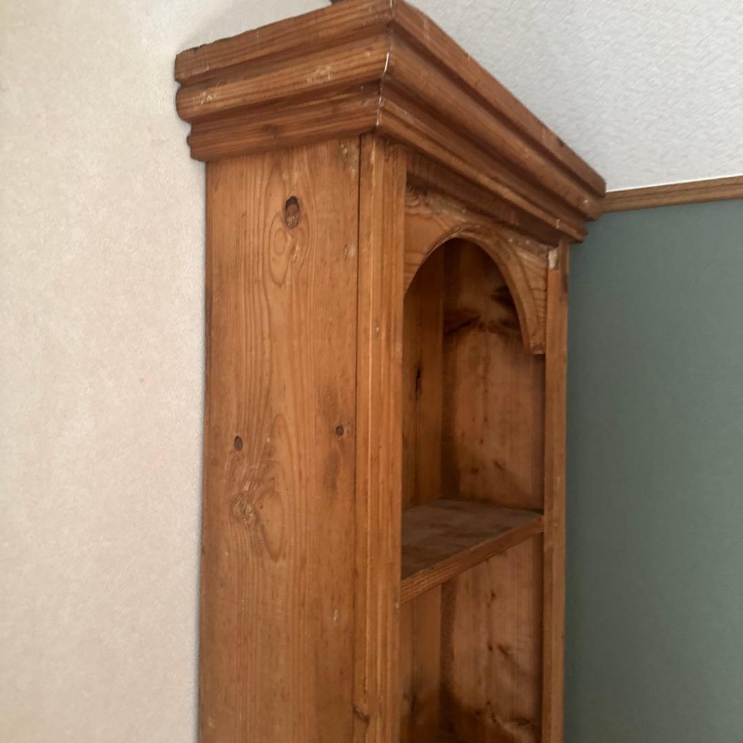 【bonjourさま専用出品】88歳祖母の家、木製アンティーク 棚　クラシック