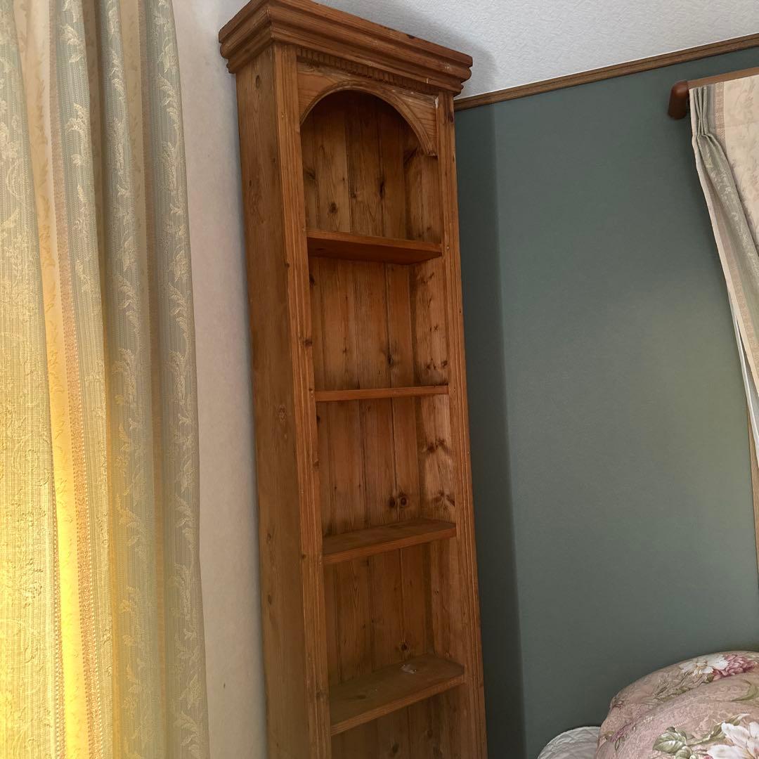 【bonjourさま専用出品】88歳祖母の家、木製アンティーク 棚　クラシック