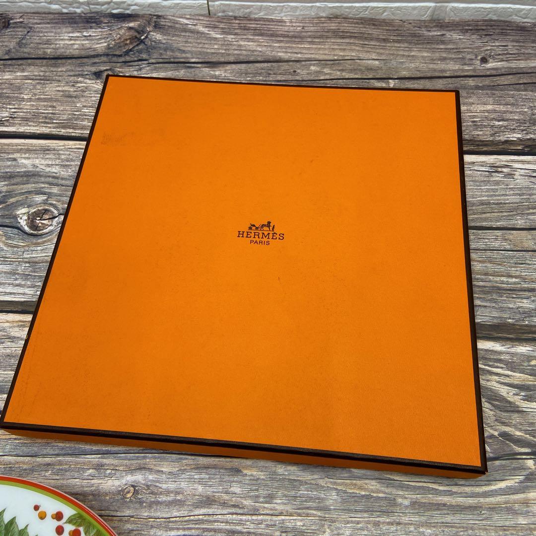 【美品】HERMES エルメスプレート　ピタゴラスの庭　22.5cm