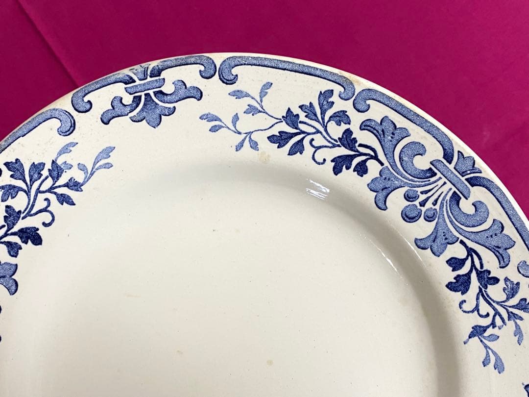 フランス LUNEVILLE « MAJUNGA »コンポート皿 - メルカリ