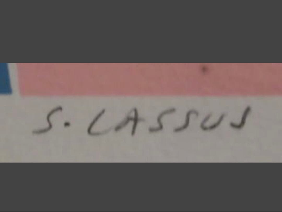 セルジュ・ラシス リトグラフ《Chevaux Sous-Bois》真作保証