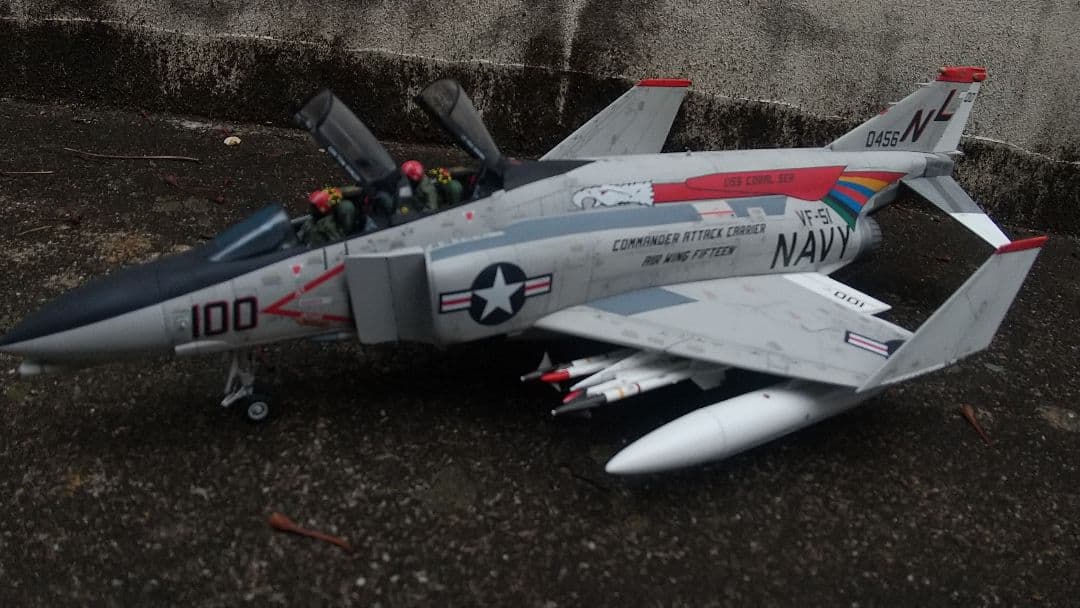 タミヤ F-4B ファントム II 1/48