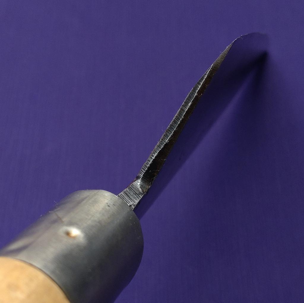 出刃包丁 鮭切包丁 特製 正久 刃長約240㎜ 片刃 大型 庖丁 《0122》