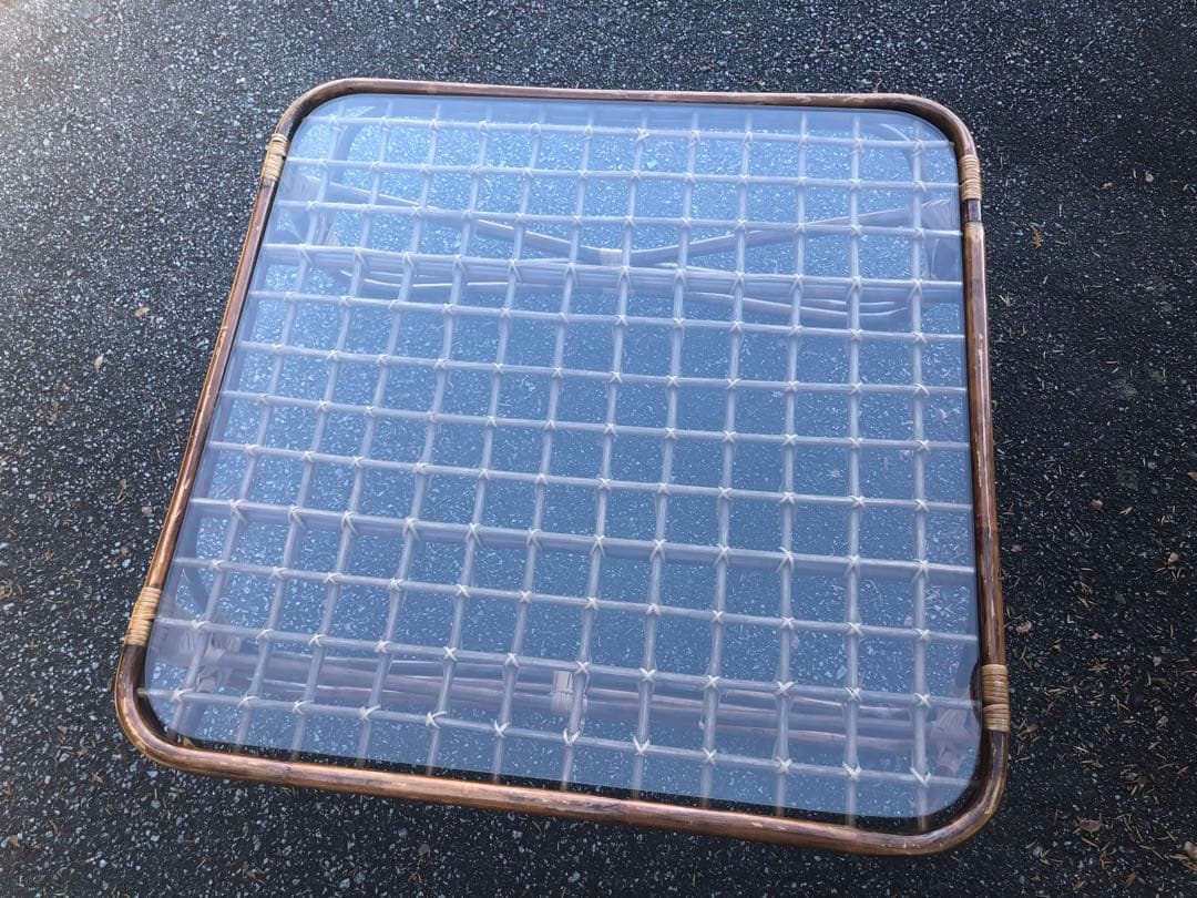 【期間限定出品】ヴィンテージ 籐　ラタンテーブル　※送料込