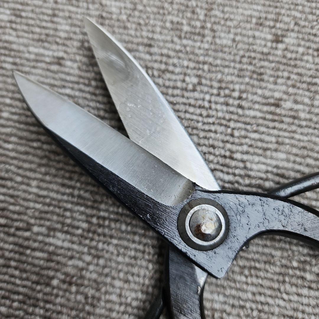 大久保鋏.刃長《三条.栄七作》