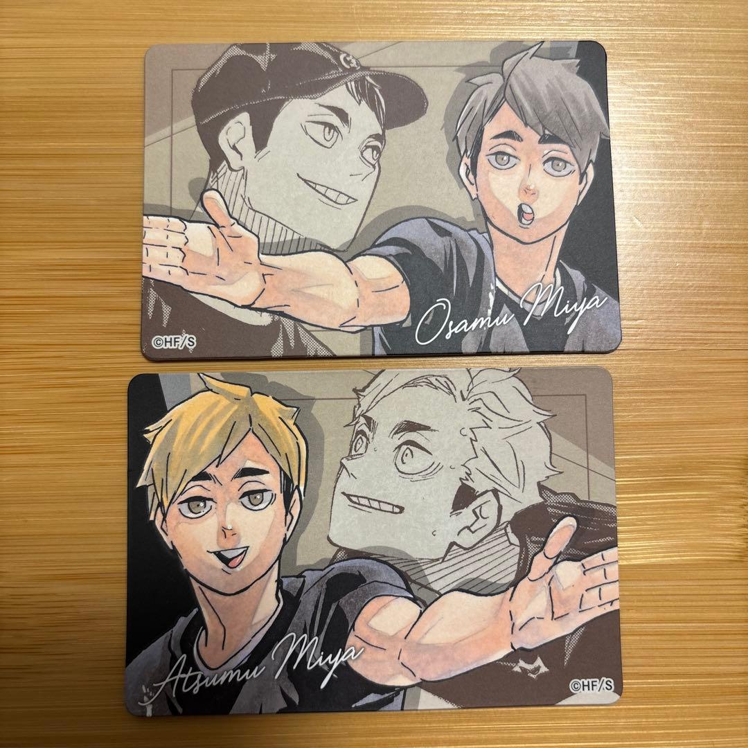 ハイキュー展 マグネットステッカー 宮侑 宮治 - メルカリ