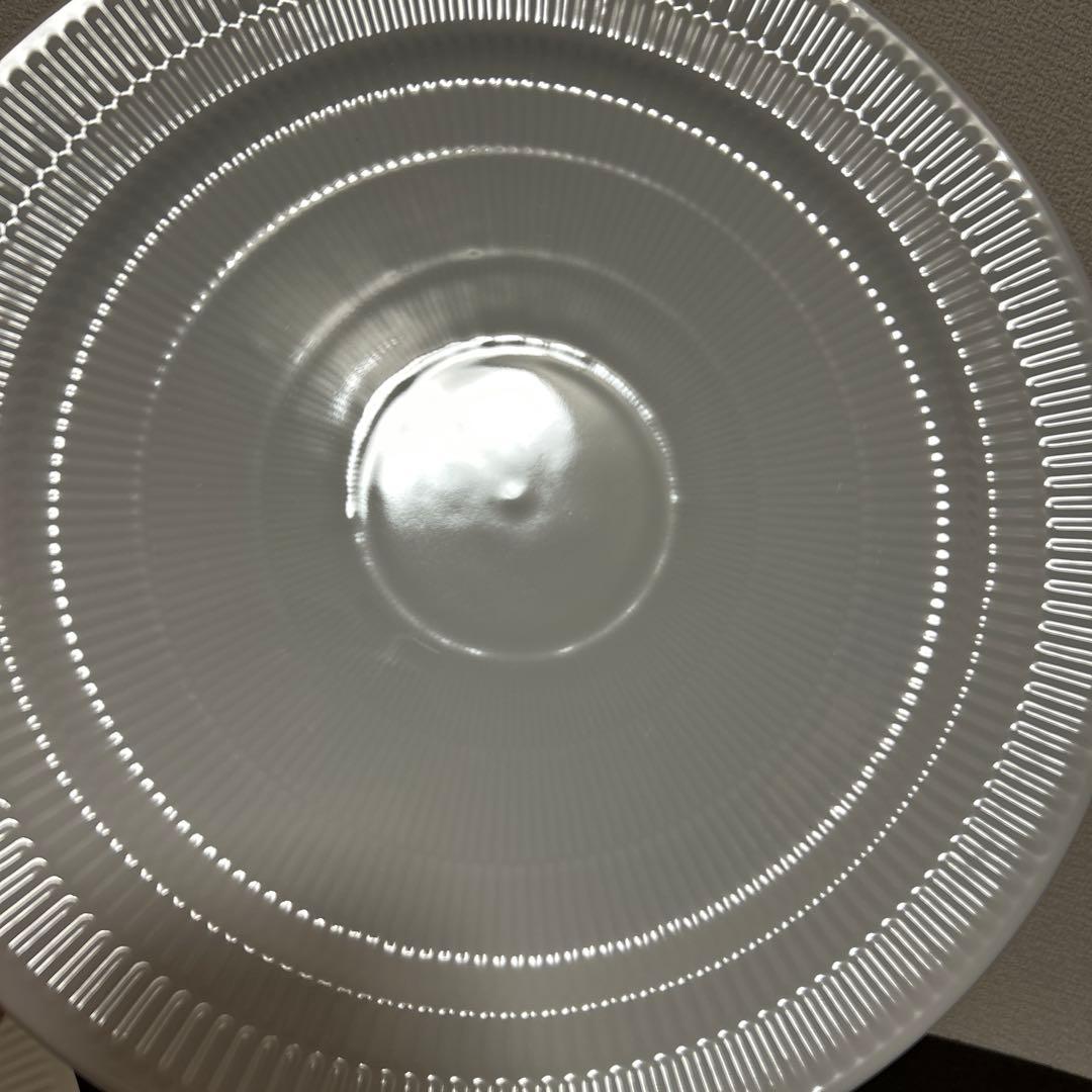 ロイヤルコペンハーゲン　ホワイトフルーテッド　ディナープレート　31cm