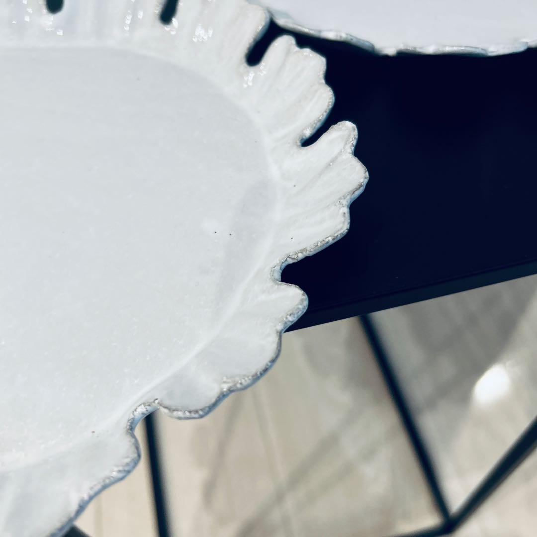 アスティエ　Chou 13 Petals ディナープレート 24cm 2枚