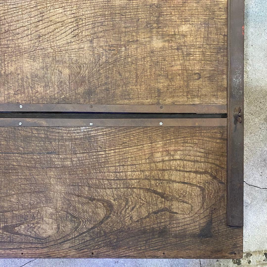 欅材ローテーブル キャスター付き 展示台 アンティーク