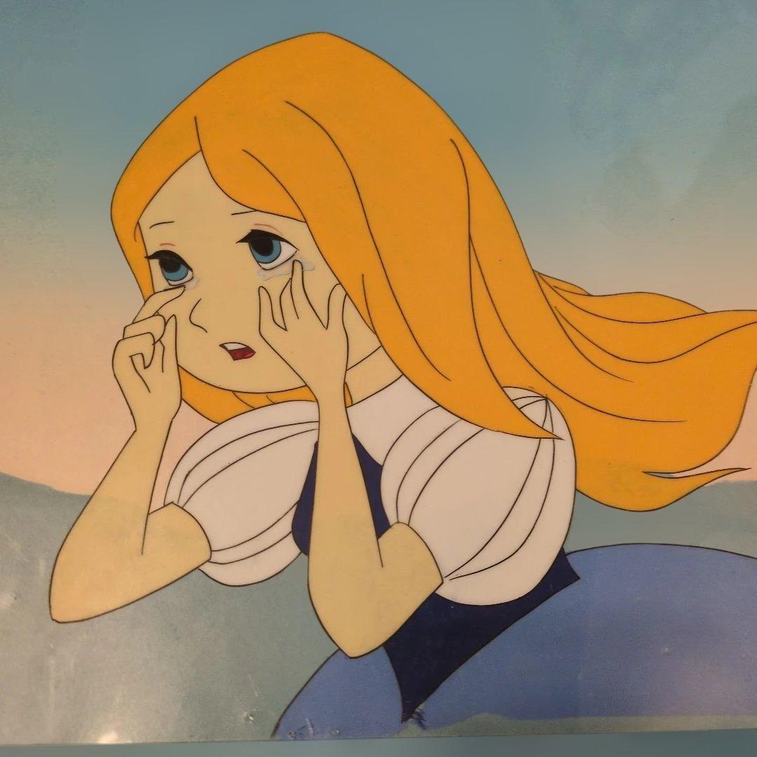 虫プロの遺産 なつかしの世界名作 アンデルセン物語 『人魚姫』セル画