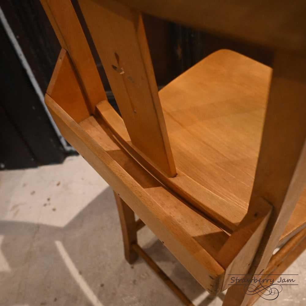 L3710-14-5 英国アンティーク チャーチチェア ダイニングチェア チェア