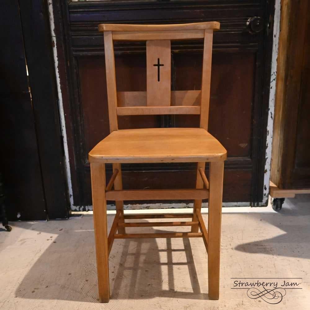 L3710-14-5 英国アンティーク チャーチチェア ダイニングチェア チェア