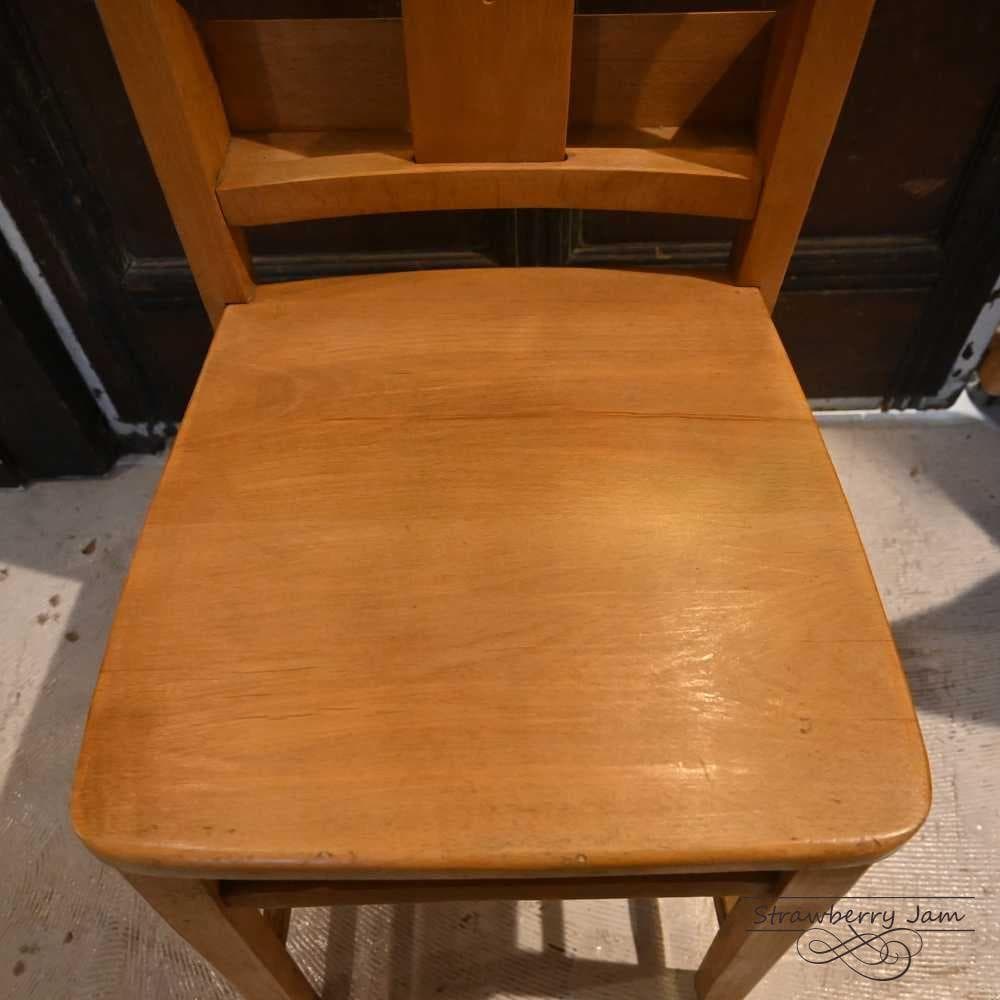 L3710-14-5 英国アンティーク チャーチチェア ダイニングチェア チェア