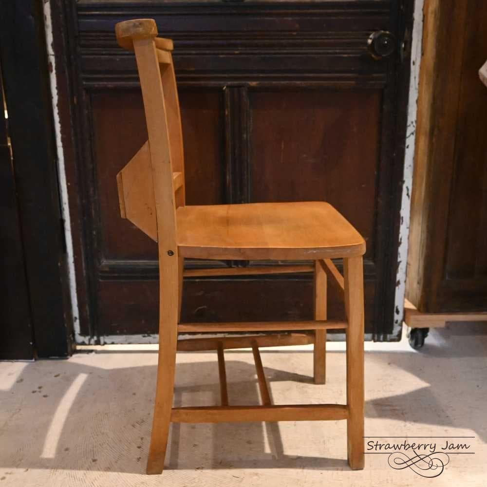 L3710-14-5 英国アンティーク チャーチチェア ダイニングチェア チェア