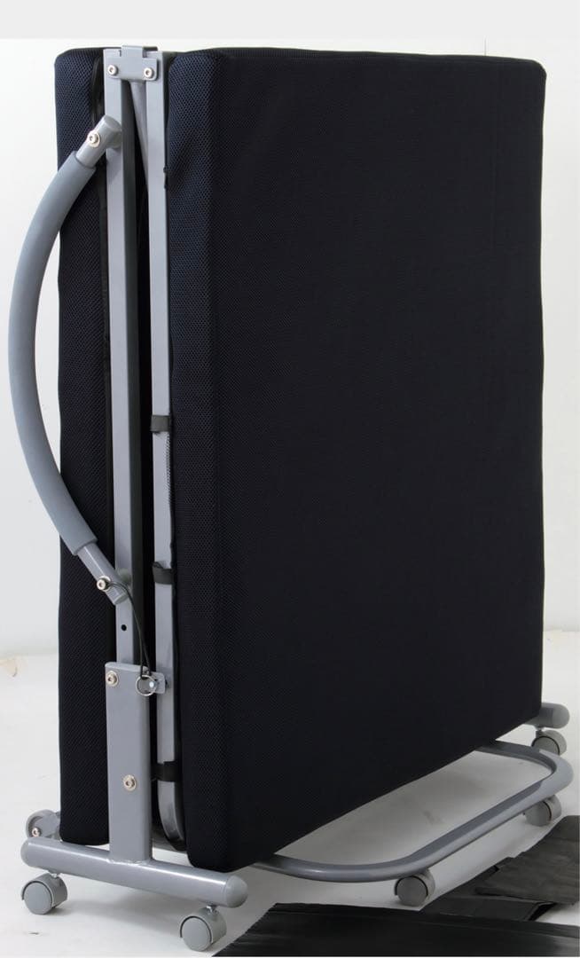 シングルベッド　低反発メッシユ仕様収納式電動リクライニングベッド