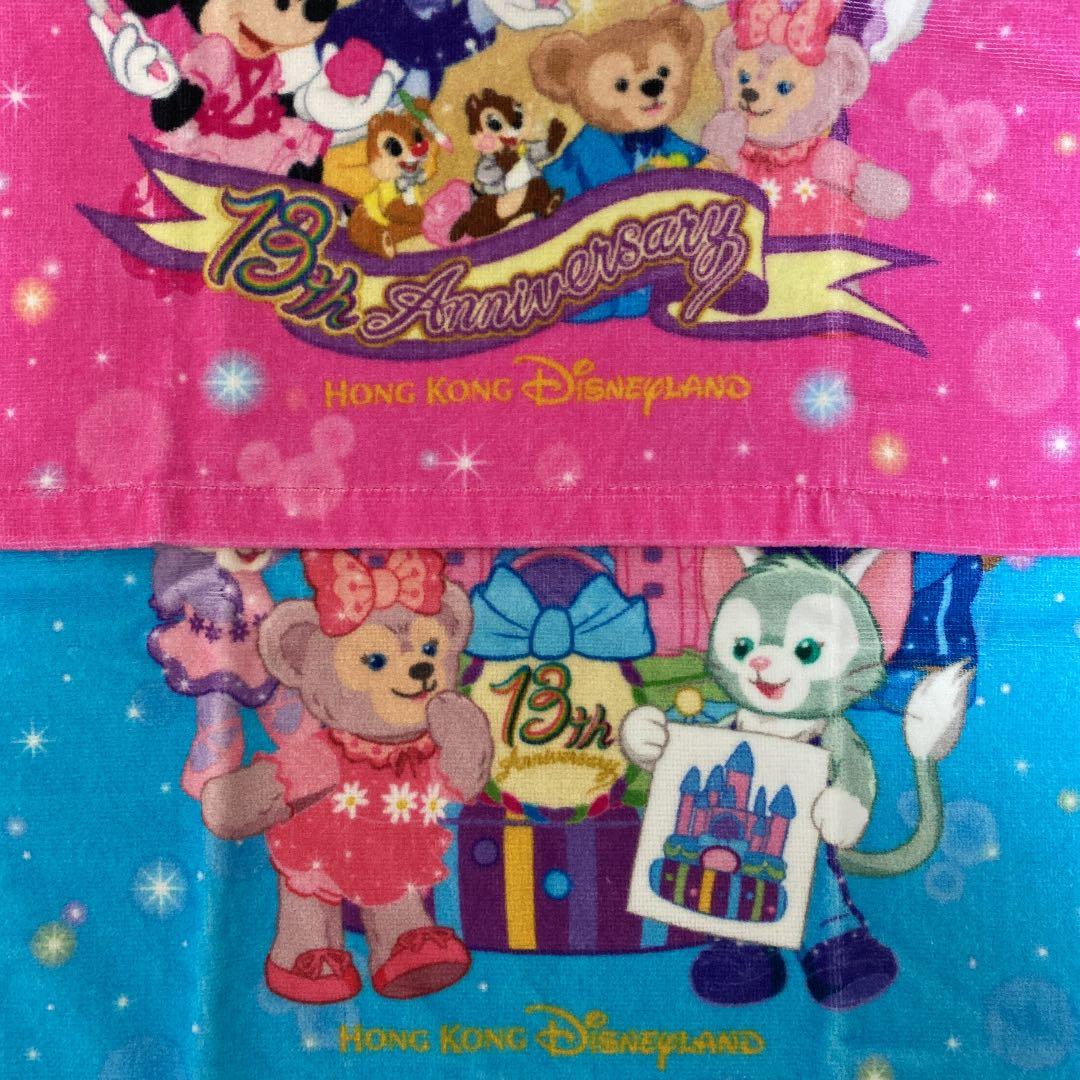 香港ディズニー限定 ハンドタオル2枚セット - メルカリ