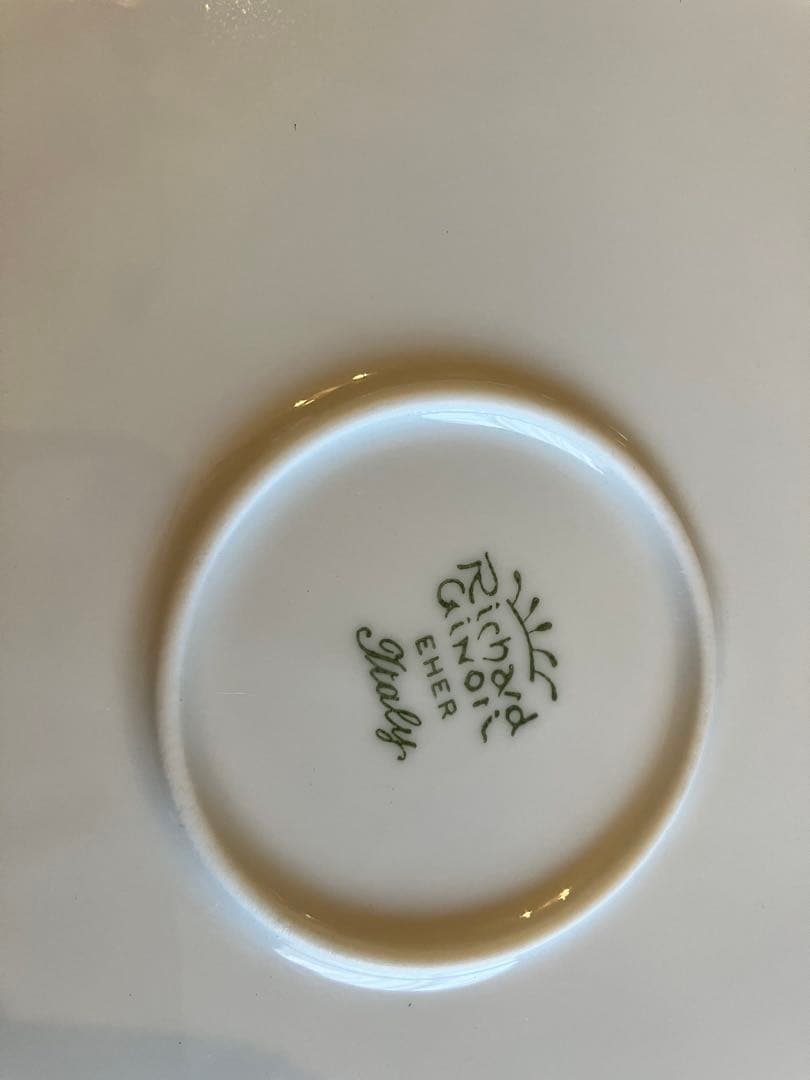 ジノリ　ベッキオホワイト　27.5スクエアプレート×3