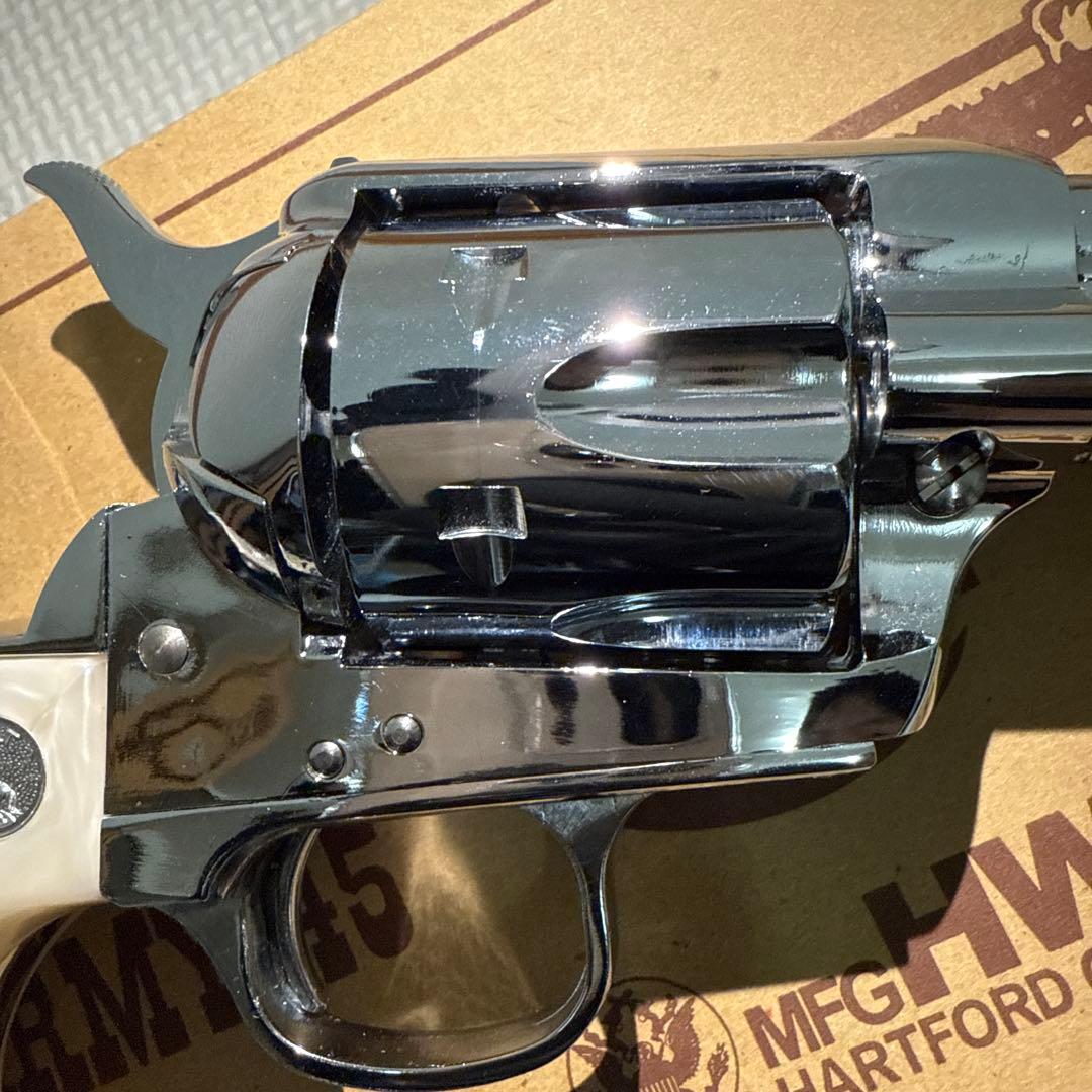 組立済未発火 ハートフォード SAA.45 シビリアン オールシルバー組立キット