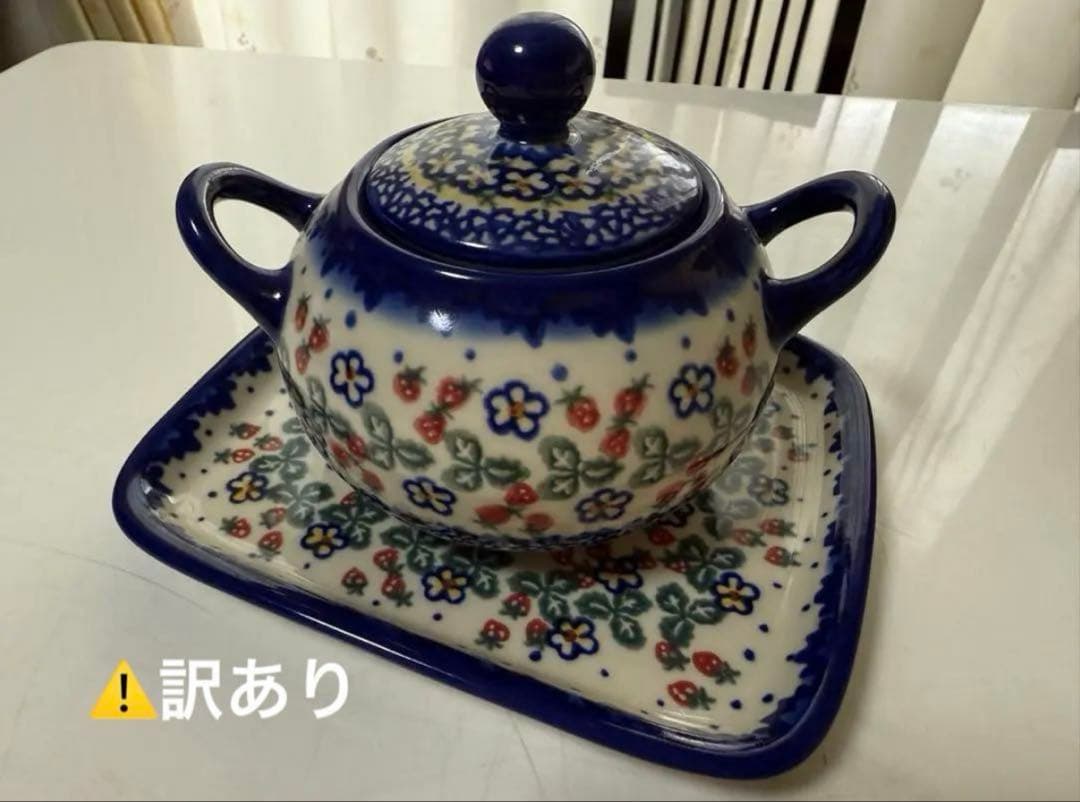 ポーリッシュポタリー ポーランド食器 ⚠️訳あり6点セット