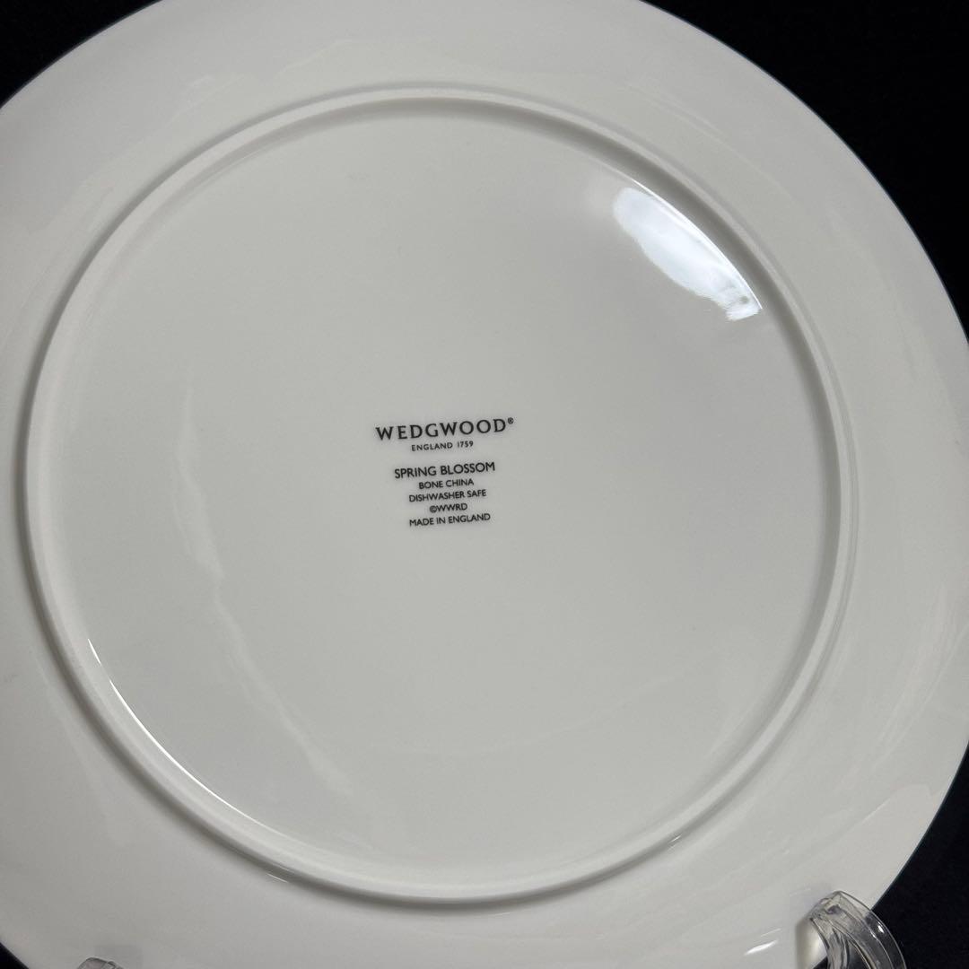 【希少/未使用】ウェッジウッド　スプリングブロッサム　プレート　4枚セット