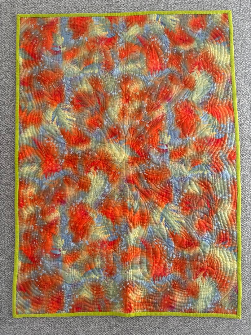 B. パッチワークキルト タペストリー “レフイユ”