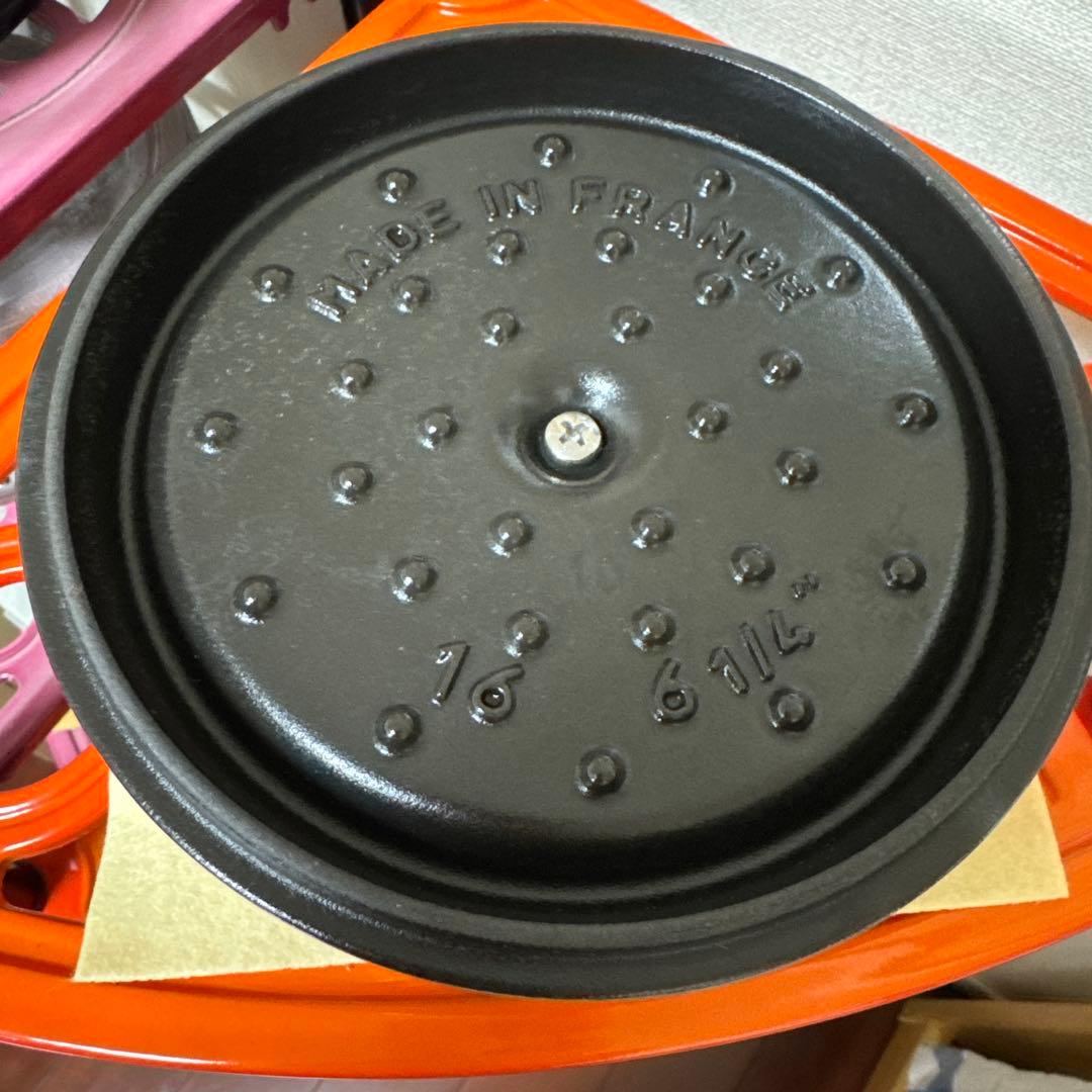 STAUB ココットラウンド16 グレー