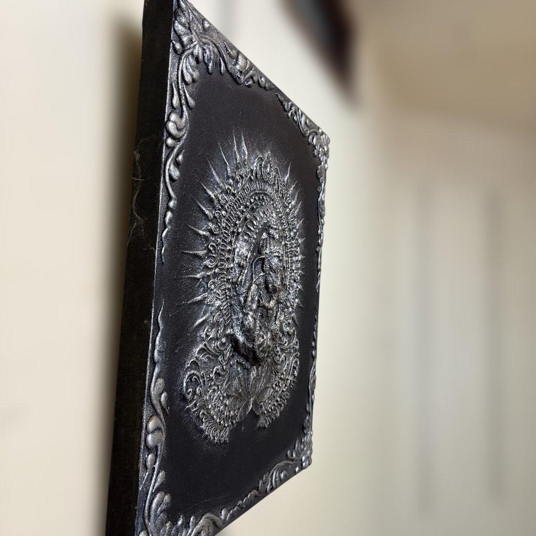 銀のガネーシャ神 3D 立体 壁掛け アート - メルカリ