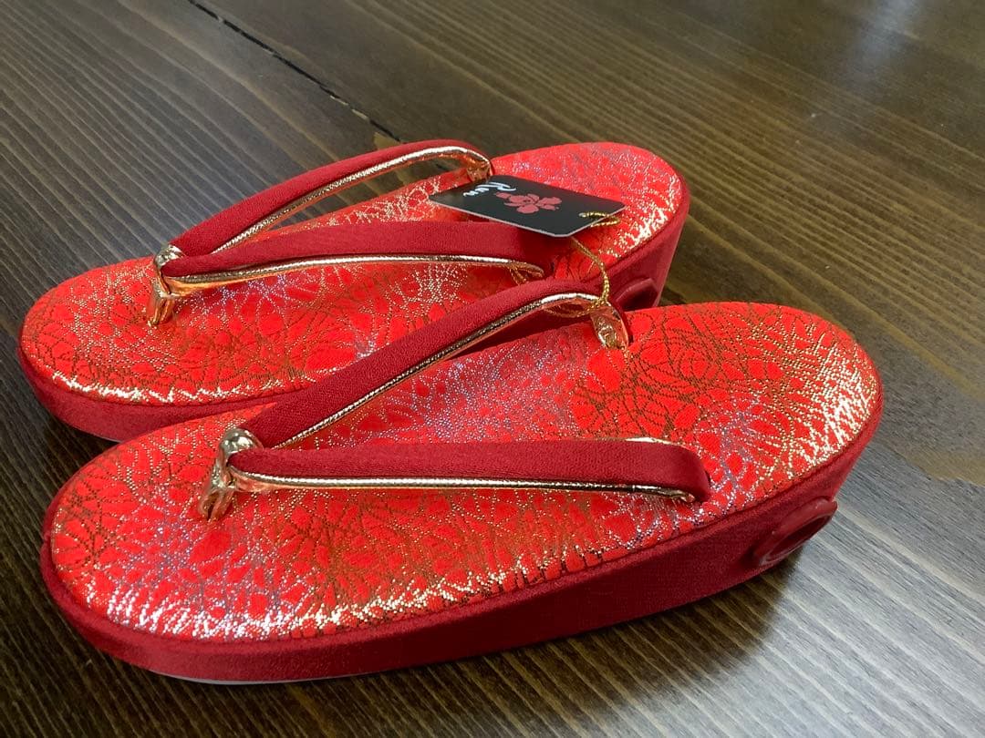 七五三 赤い着物小物セット