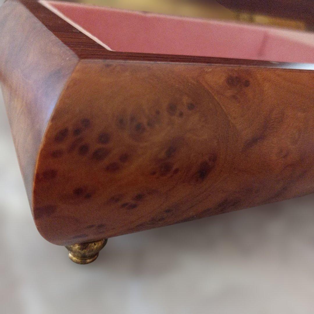 スイス製リュージュ・ロマンス・ アンティークジュエリーボックス