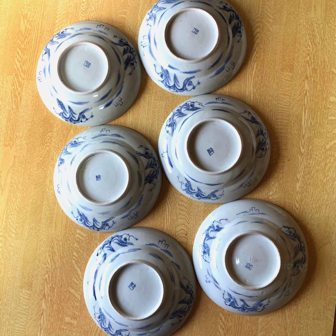 処分価格❗️骨董品 未使用 古伊万里【乾❗️】の窯 希少絵7寸 - メルカリ