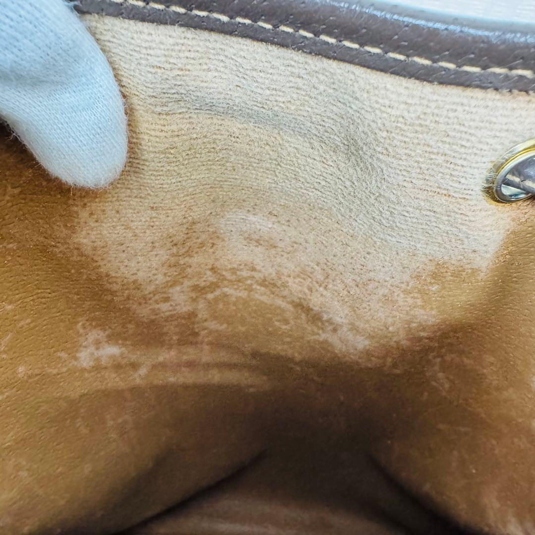 ✨GUCCI✨グッチ✨オールドグッチ✨GG柄✨ベージュ✨ブラウン✨ショルダー✨