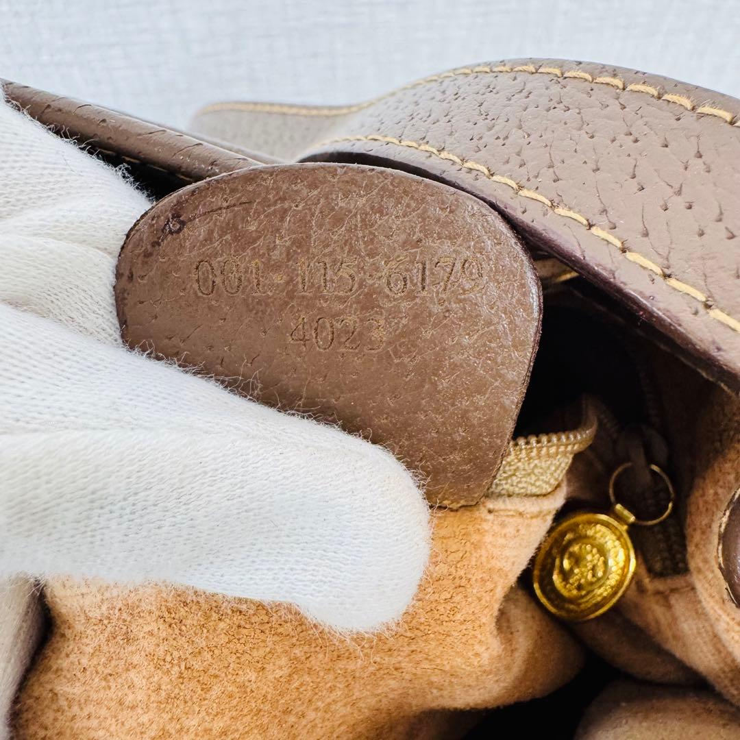 ✨GUCCI✨グッチ✨オールドグッチ✨GG柄✨ベージュ✨ブラウン✨ショルダー✨