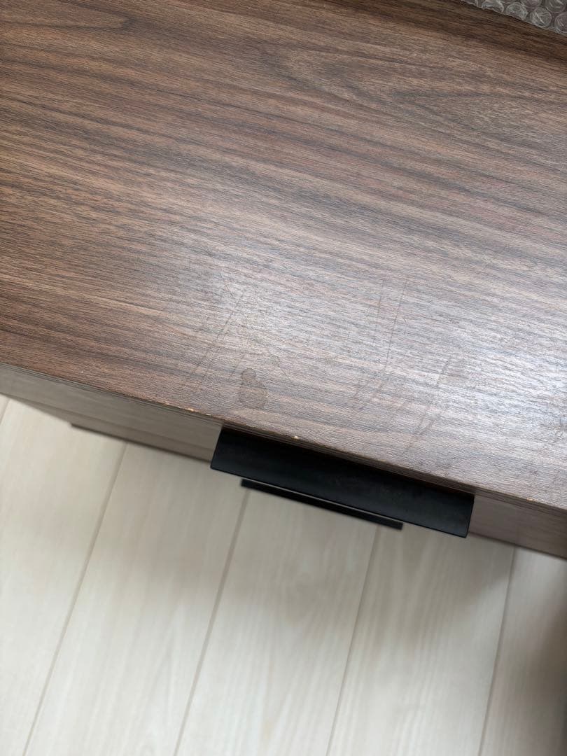 サイドボード キャビネット ナイトテーブル 引き出し ウォルナット