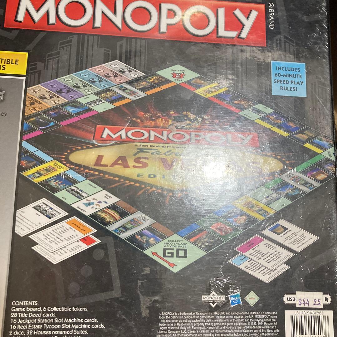 モノポリー ラスベガス版 Monopoly Las Vegas エディション - メルカリ