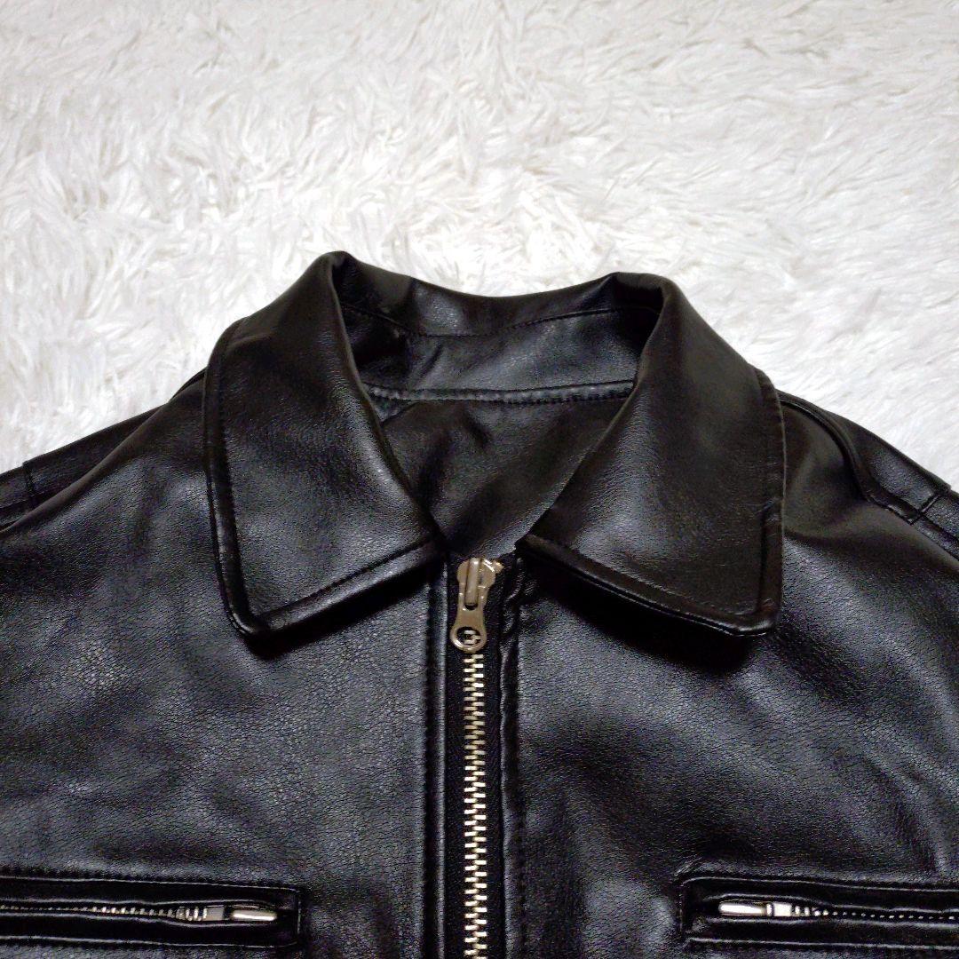 SUPERJUNIOR ウニョク ツアー公式グッズ レザーブルゾン ブラック 黒