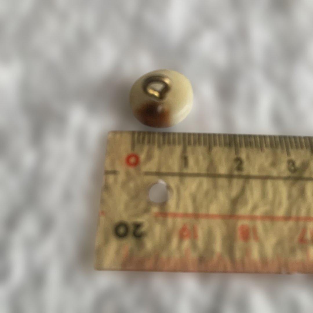 アンティーク風ボタン　1.25cm 60個