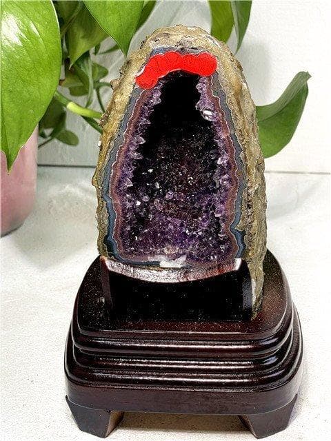 2000gAAA級ウルグアイ産天然アメジストドーム原石YT8G3/500G58A