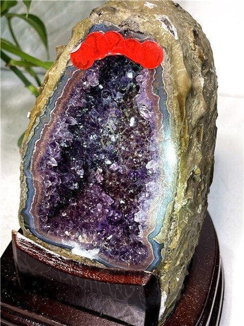 2000gAAA級ウルグアイ産天然アメジストドーム原石YT8G3/500G58A