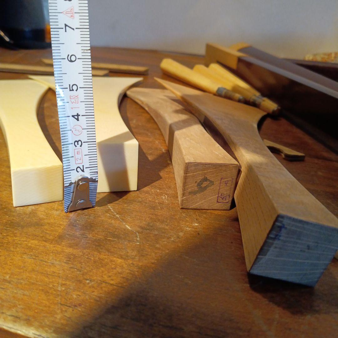 三味線　和楽器　弦楽器　地唄　三ツ折れ　バチ、ケース付